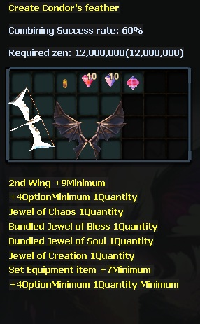 Feather of Condor Mix