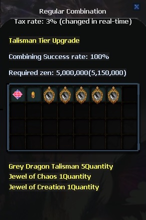 Talisman Mix Preview
